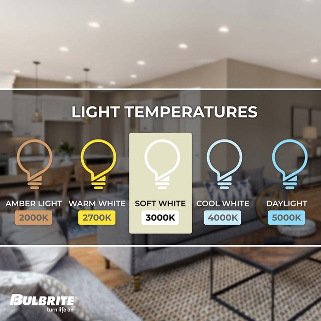 620150 - MR16 Clear Halogen Light Bulb with GU10 Base - 36 Degree Beam Spread - 50 Watt - 6 Pack