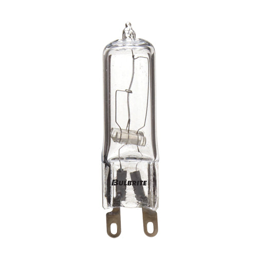 654025 - T4 Clear Halogen Bi-Pin Light Bulb - 25 Watt - 5 Pack