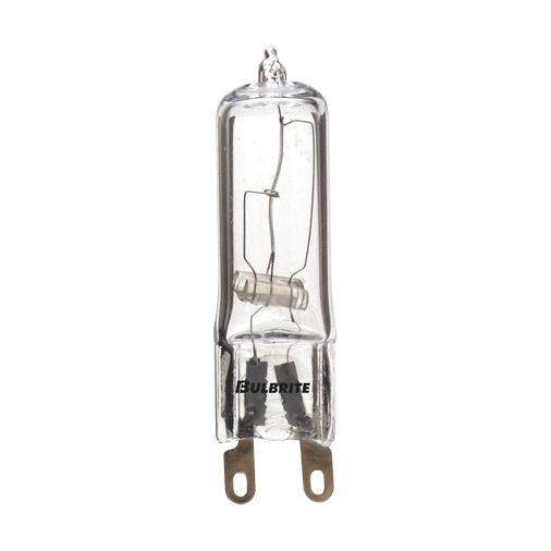 654060 - T4 Clear Halogen Bi-Pin Light Bulb - 60 Watt - 5 Pack