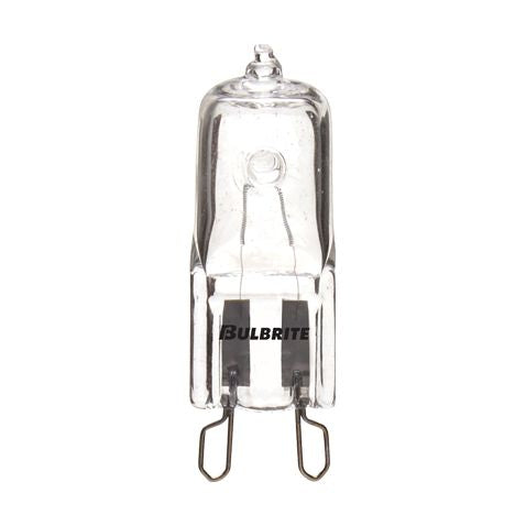654100 - T4 Frosted Halogen Bi-Pin Light Bulb - 100 Watt - 5 Pack