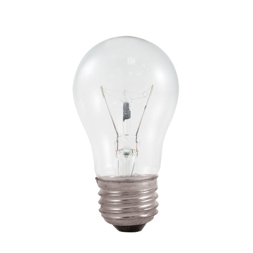 104140 - Clear A15 Incandescent Appliance Light Bulb - 40 Watt - 20 Pack