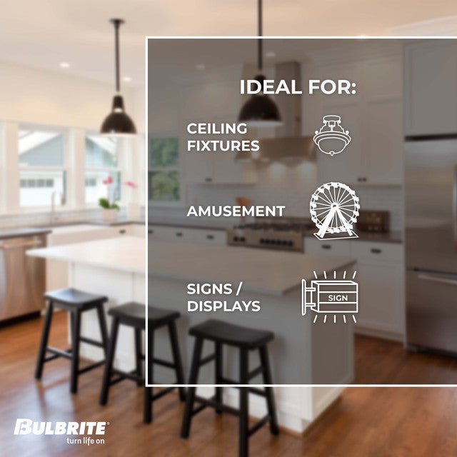 701111 - Indicator, Sign & Night Light S14 Light Bulb - 11 Watt - 25 Pack