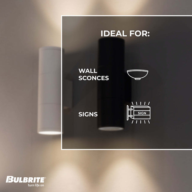 705075 - Tubular T8 Showcase, Aquarium Frosted Light Bulb - 75 Watt - 5 Pack