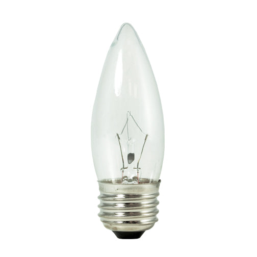 460540 - Krypton Torpedo B10 Medium Base Light Bulb - 40 Watt - 20 Pack