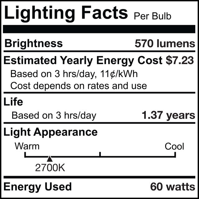 350060 - Globe G40 Frosted Medium Base Light Bulb - 60 Watt - 12 Pack