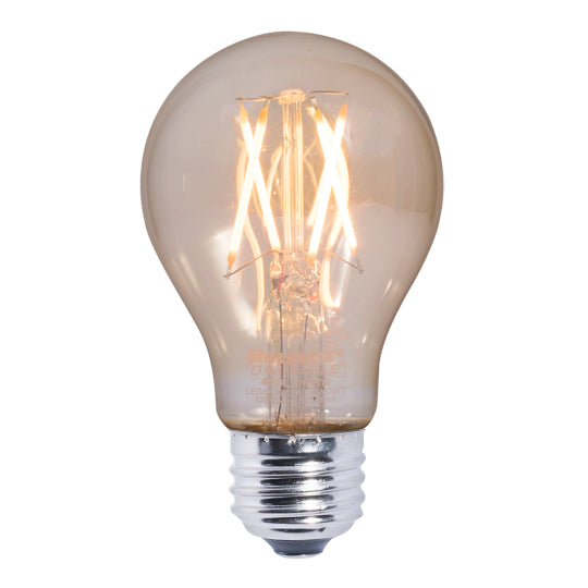 776902 - Filaments Dimmable A19 LED Light Bulb - 4.5 Watt - 2100K - 2 Pack