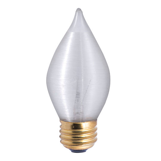431060 - Spunlite Satin Medium Base Light Bulb - 60 Watt - 10 Pack