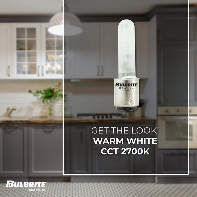 473241 - Krypton KX- 2000 Frosted T3 Chroma BA15D Bulb - 40 Watt - 2 Pack