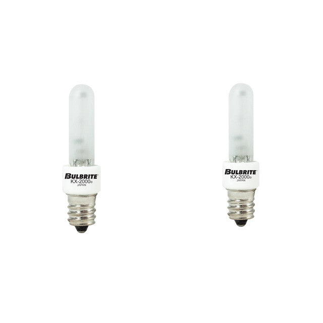 473061 - Krypton KX- 2000 Frosted T3 Candelabra Bulb - 60 Watt - 2 Pack