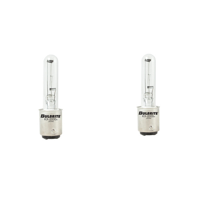 473220 - Krypton KX- 2000 Clear T3 Chroma BA15D Bulb - 20 Watt - 2 Pack