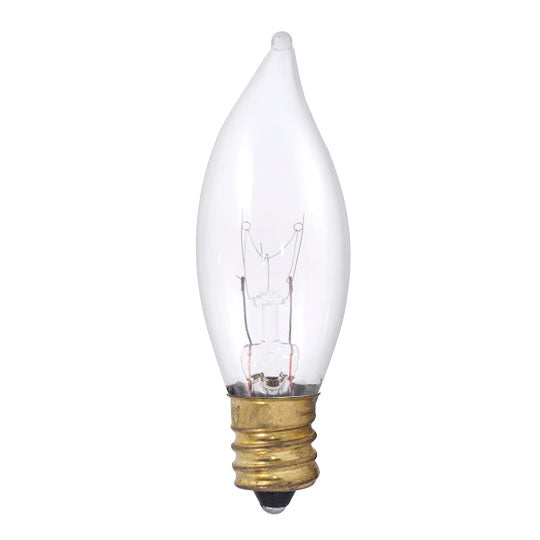 403115 - Bent Tip CA8 Decorative Candelabra Bulb - 15 Watt - 50 Pack