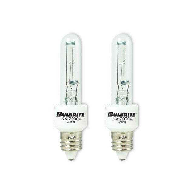 473160 - Krypton KX- 2000 Clear T3 Mini Candelabra Bulb - 60 Watt - 2 Pack