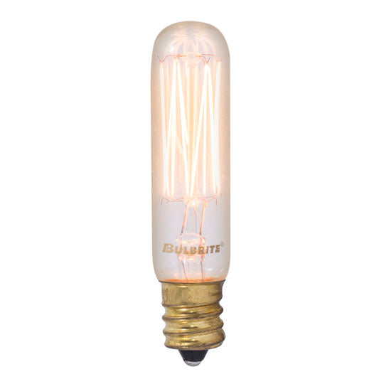 132506 - Nostalgic Thread Candelabra T6 Light Bulb - 25 Watt - 4 Pack