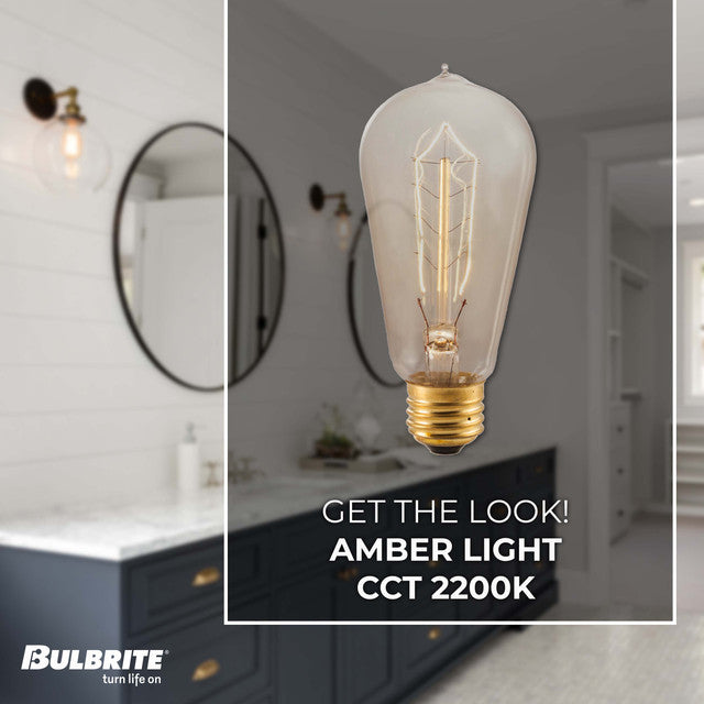 134018 - Nostalgic Hairpin ST18 Light Bulb - 40 Watt - 4 Pack