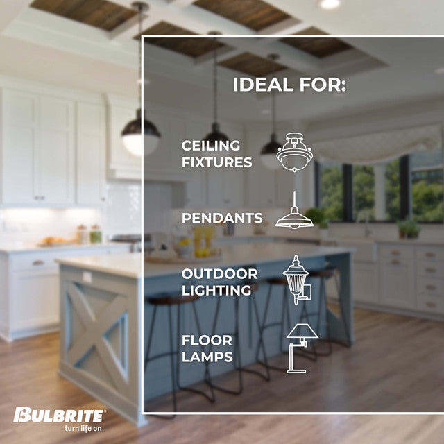 776513 - Filaments Curved ST18 LED Light Bulb - 4 Watt - 2200K - 2 Pack