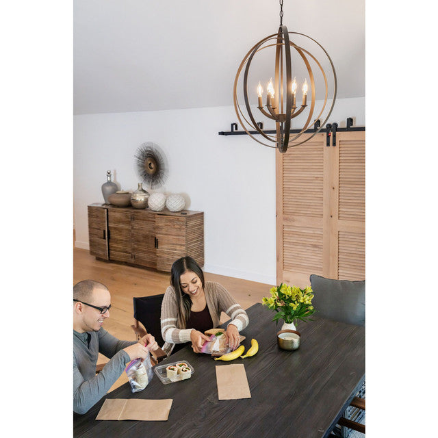 776860 - Filaments Dimmable Bent Tip CA10 Milky LED Light Bulb - 3.6 Watt - 2700K - 4 Pack