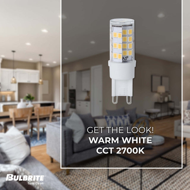 770590 - Specialty Mini 12V/120V T6 LED Light Bulb - 4.5 Watt - 2700K - 2 Pack