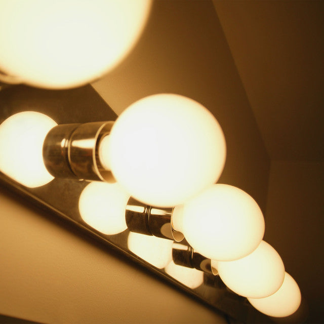 776611 - Filaments Dimmable G25 LED Light Bulb - 7 Watt - 2700K - 2 Pack