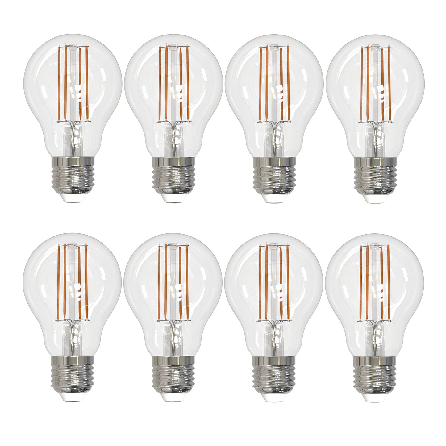 132507 - Nostalgic Thread Candelabra T6 Light Bulb - 25 Watt - 4 Pack