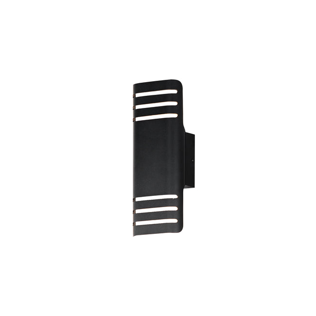 86172BK - Lightray LED 13" Outdoor Wall Sconce - Black