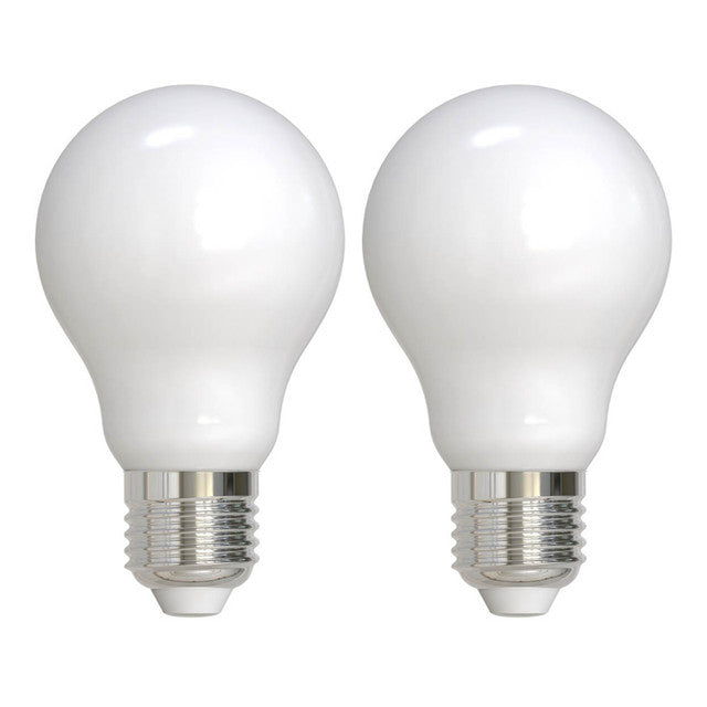 776898 - Filaments Dimmable A19 Milky LED Light Bulb - 9 Watt - 3000K - 2 Pack