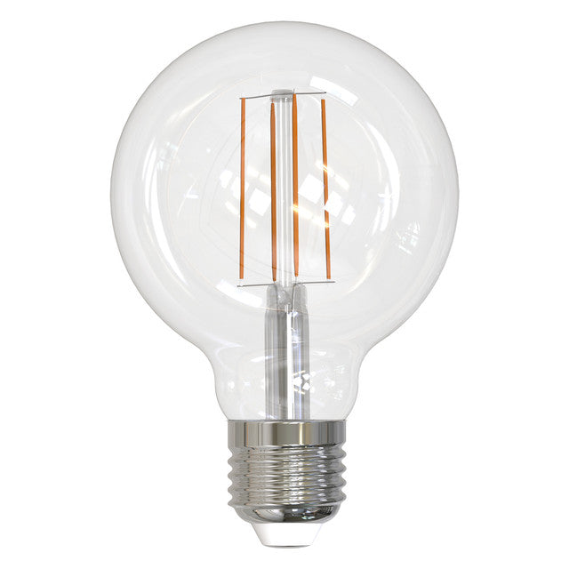 776890 - Filaments Dimmable G25 LED Light Bulb - 8.5 Watt - 3000K - 2 Pack