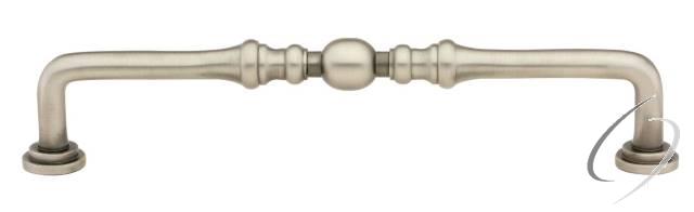 86248US15A Spindle Cabinet Pull 6" Center To Center Antique Nickel Finish