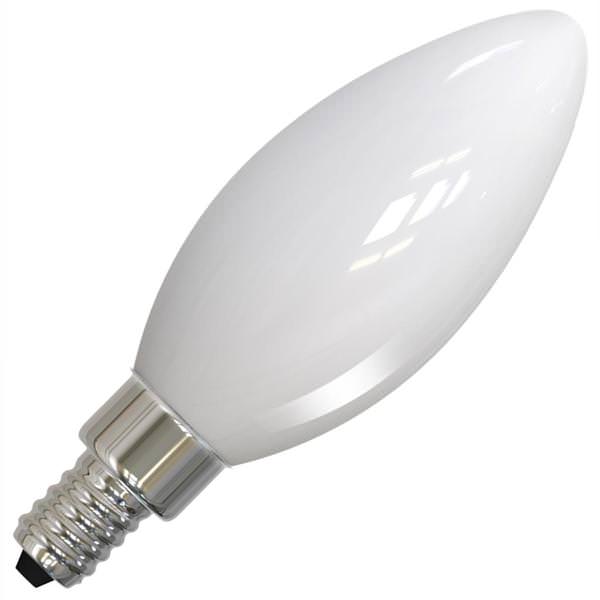 776773 - Filaments Dimmable B11 Milky LED Light Bulb - 4.5 Watt - 3000K - 4 Pack