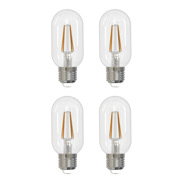 776819 - Filaments Dimmable T14 LED Light Bulb - 5 Watt - 2700K - 4 Pack