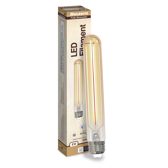 776713 - Filaments Dimmable T9 LED Light Bulb - 5 Watt - 2100K - 4 Pack