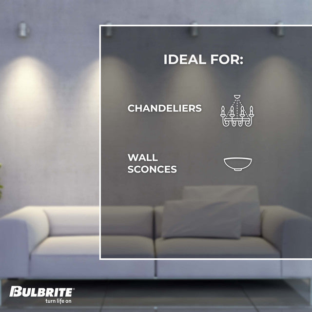 776713 - Filaments Dimmable T9 LED Light Bulb - 5 Watt - 2100K - 4 Pack