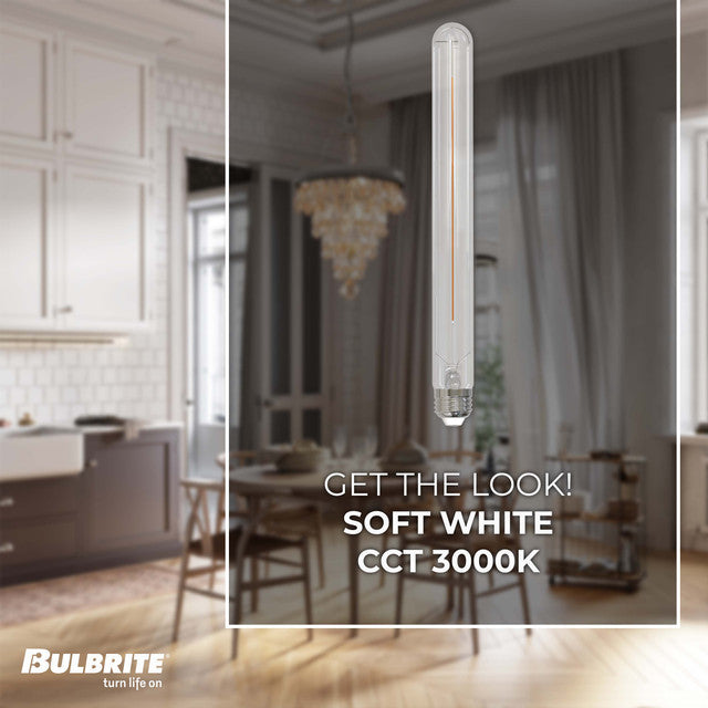 776718 - Filaments Dimmable Tubular T9L LED Light Bulb - 5 Watt - 3000K - 4 Pack