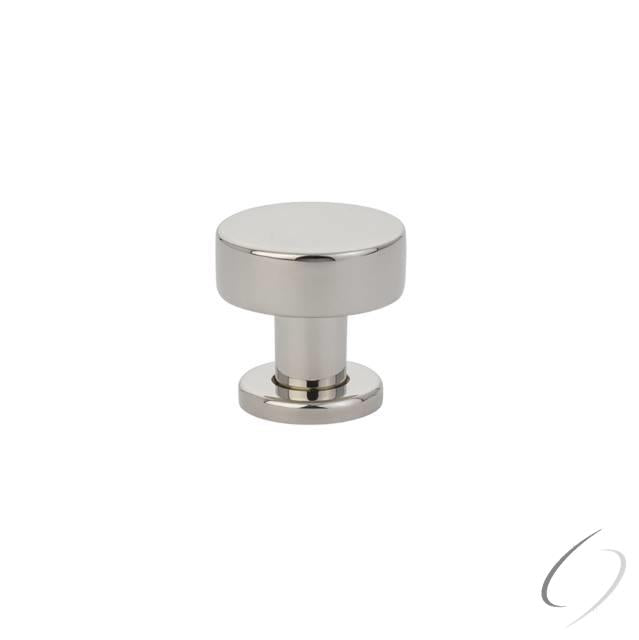 86322US14 Cadet 1-1/4" Cabinet Knob Bright Nickel Finish