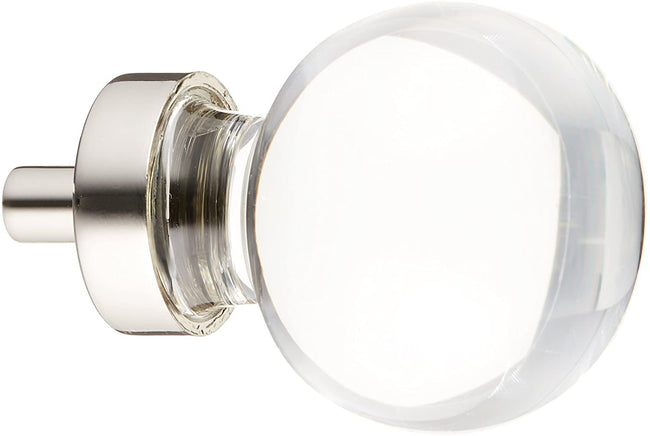 86395US14 Bristol 1-1/4" Cabinet Knob Bright Nickel Finish