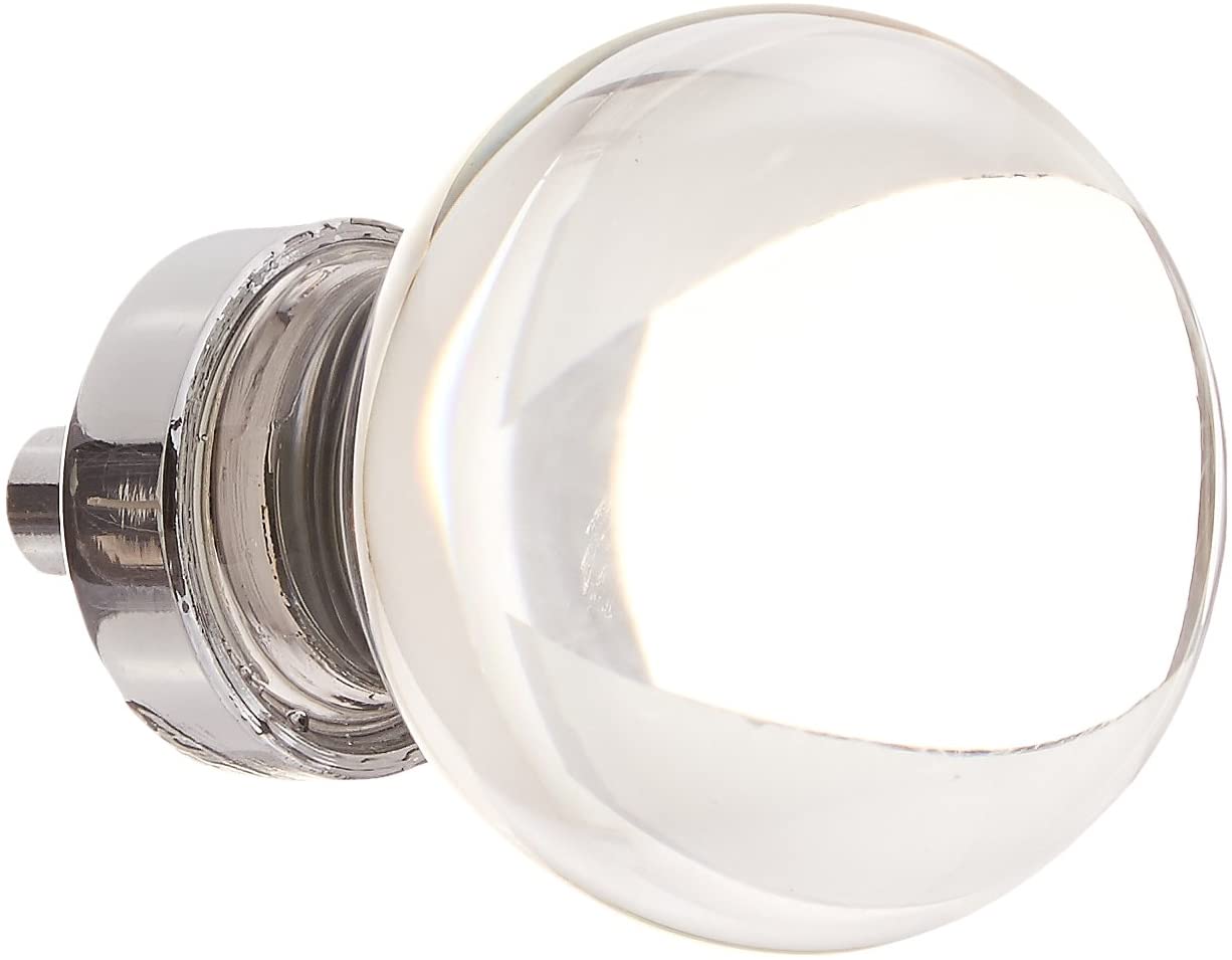 86395US26 Bristol 1-1/4" Cabinet Knob Bright Chrome Finish