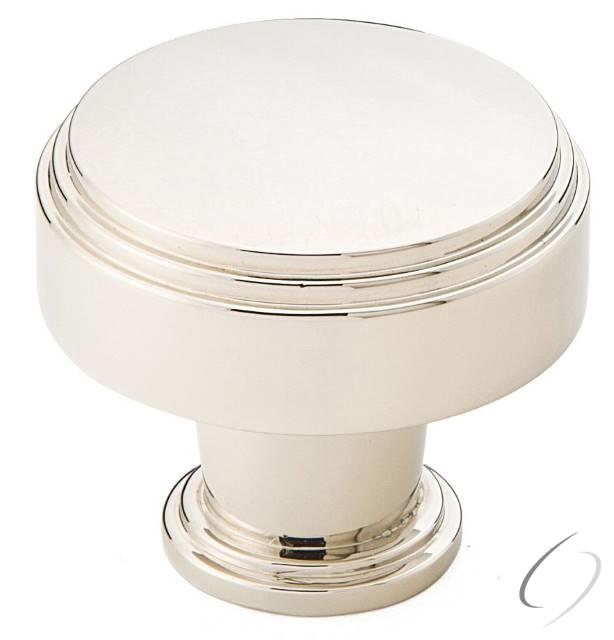 86432US14 Newport 1-1/4" Cabinet Knob Bright Nickel Finish