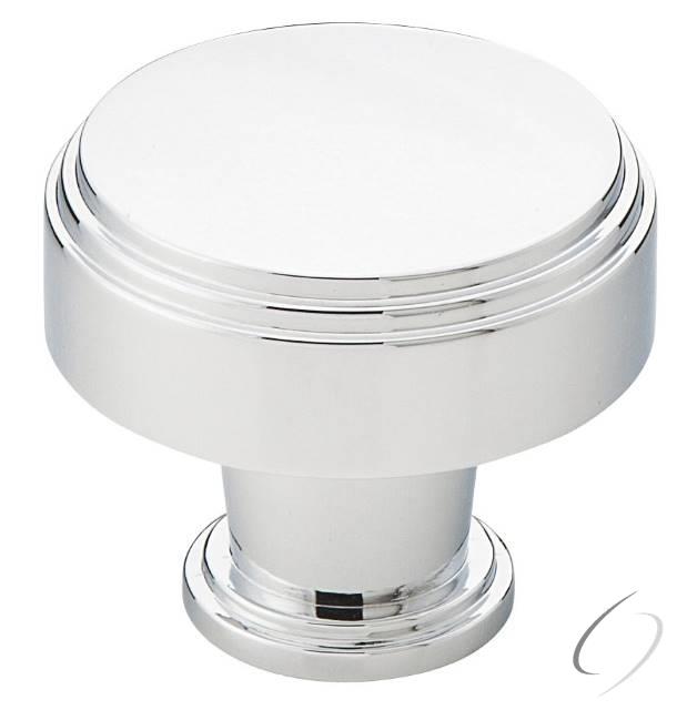 86432US26 Newport 1-1/4" Cabinet Knob Bright Chrome Finish