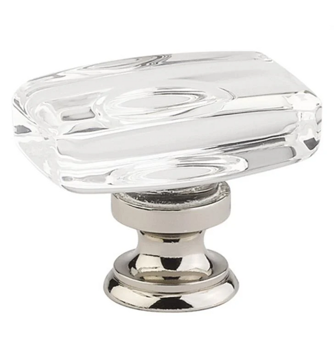 86567US14 Providence 1-3/8" Crystal Cabinet Knob Bright Nickel Finish