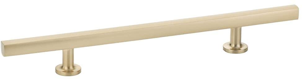 86683US4 Freestone Extended 6" Center to Center Cabinet Pull Satin Brass Finish