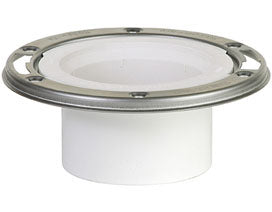 Sioux Chief 887-PM - 3" hub/inside 4", flush to floor ¹  Stainless Steel Swivel Ring