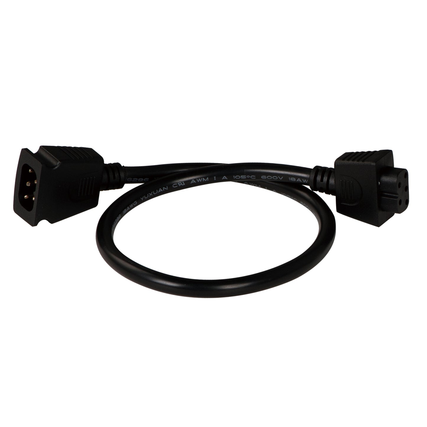 88964BK - CounterMax 120V Slim 18" Interlink Cord - Black