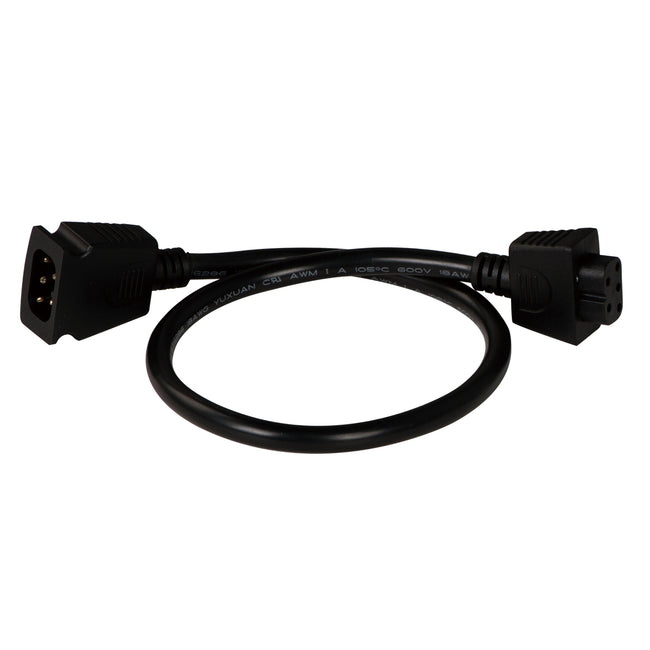 88964BK - CounterMax 120V Slim 18" Interlink Cord - Black