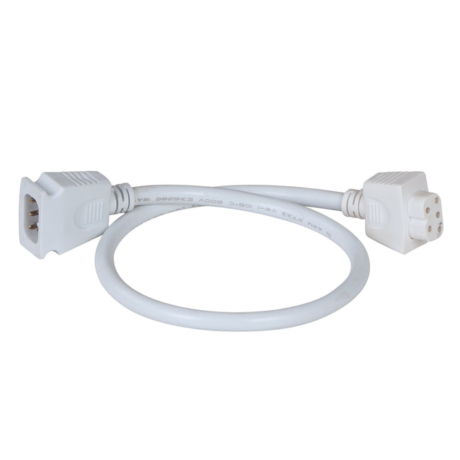 88964WT - CounterMax 120V Slim 18" Interlink Cord - White