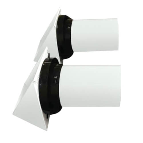 Rheem 89-16071-00 - Metal Vent Hood Kit - 6"