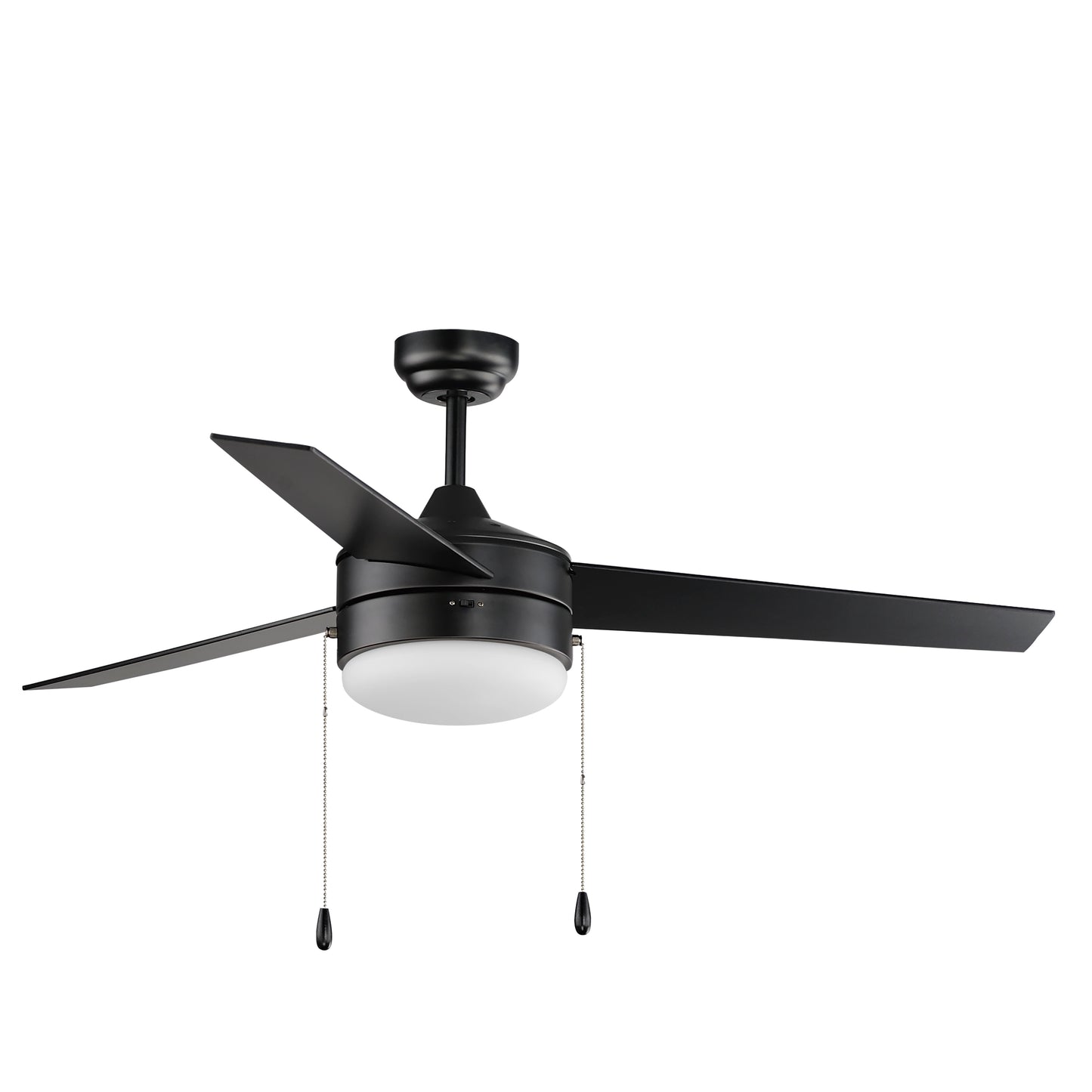89906FTBKWN - Trio 52" Ceiling Fan - Black / Walnut