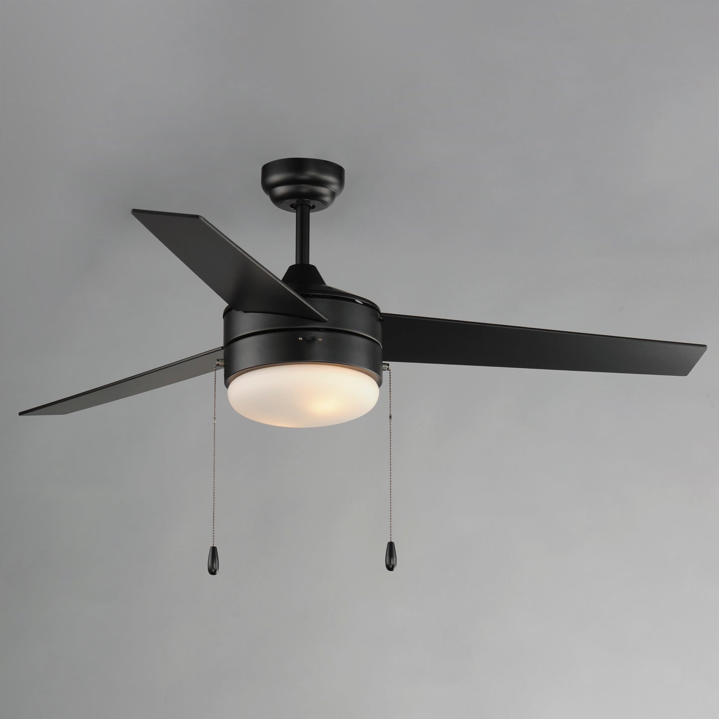 89906FTBKWN - Trio 52" Ceiling Fan - Black / Walnut