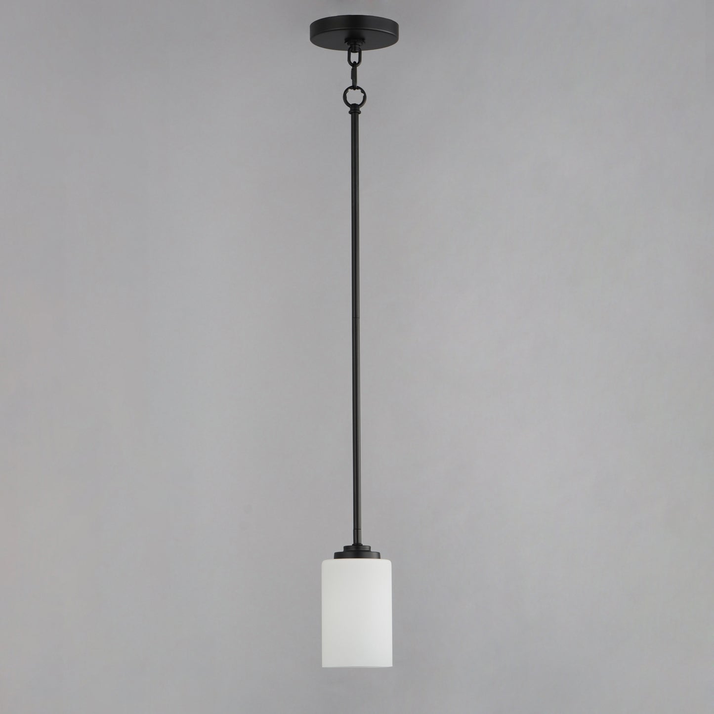 90030SWBK - 1 Light Deven 4" Pendant - Black