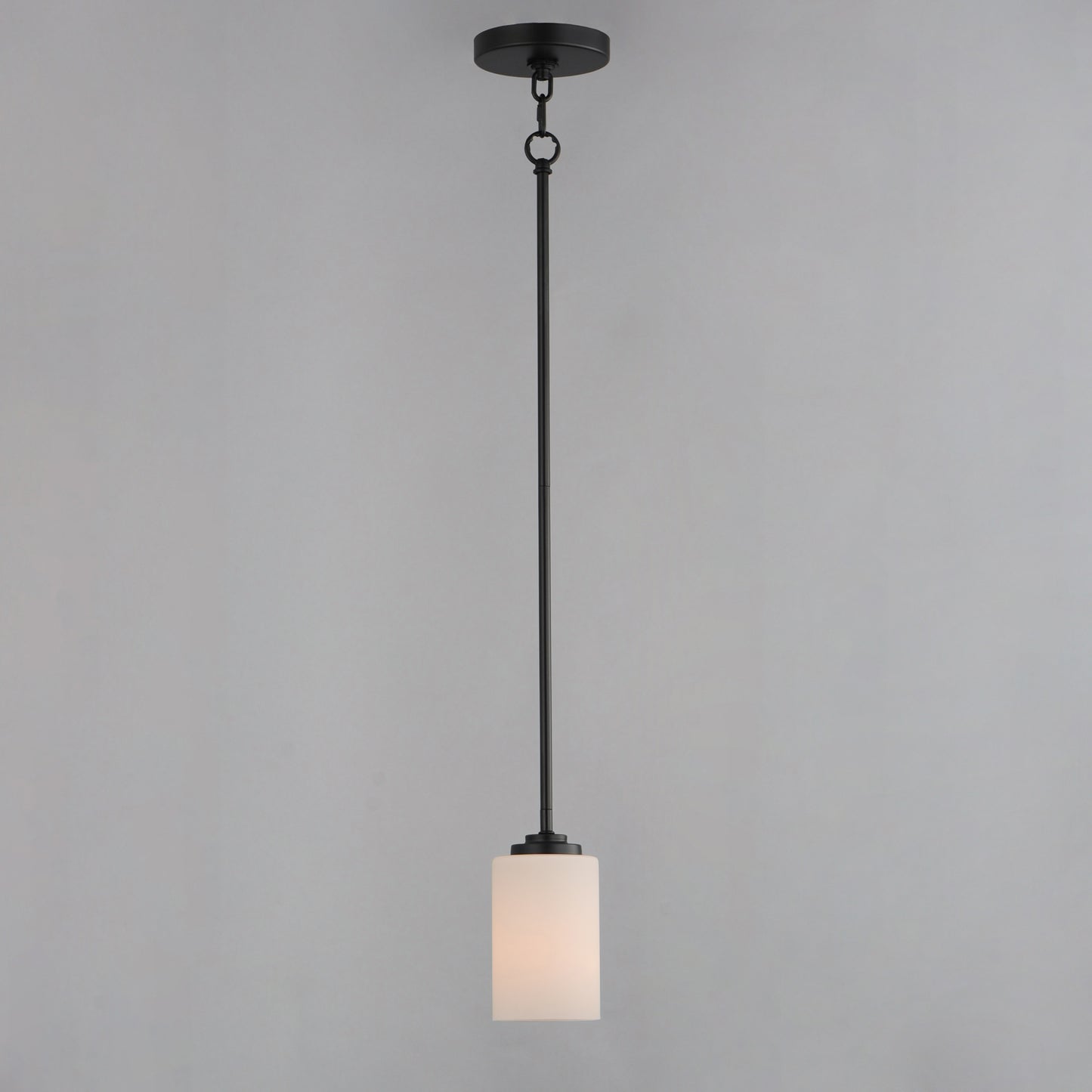 90030SWBK - 1 Light Deven 4" Pendant - Black