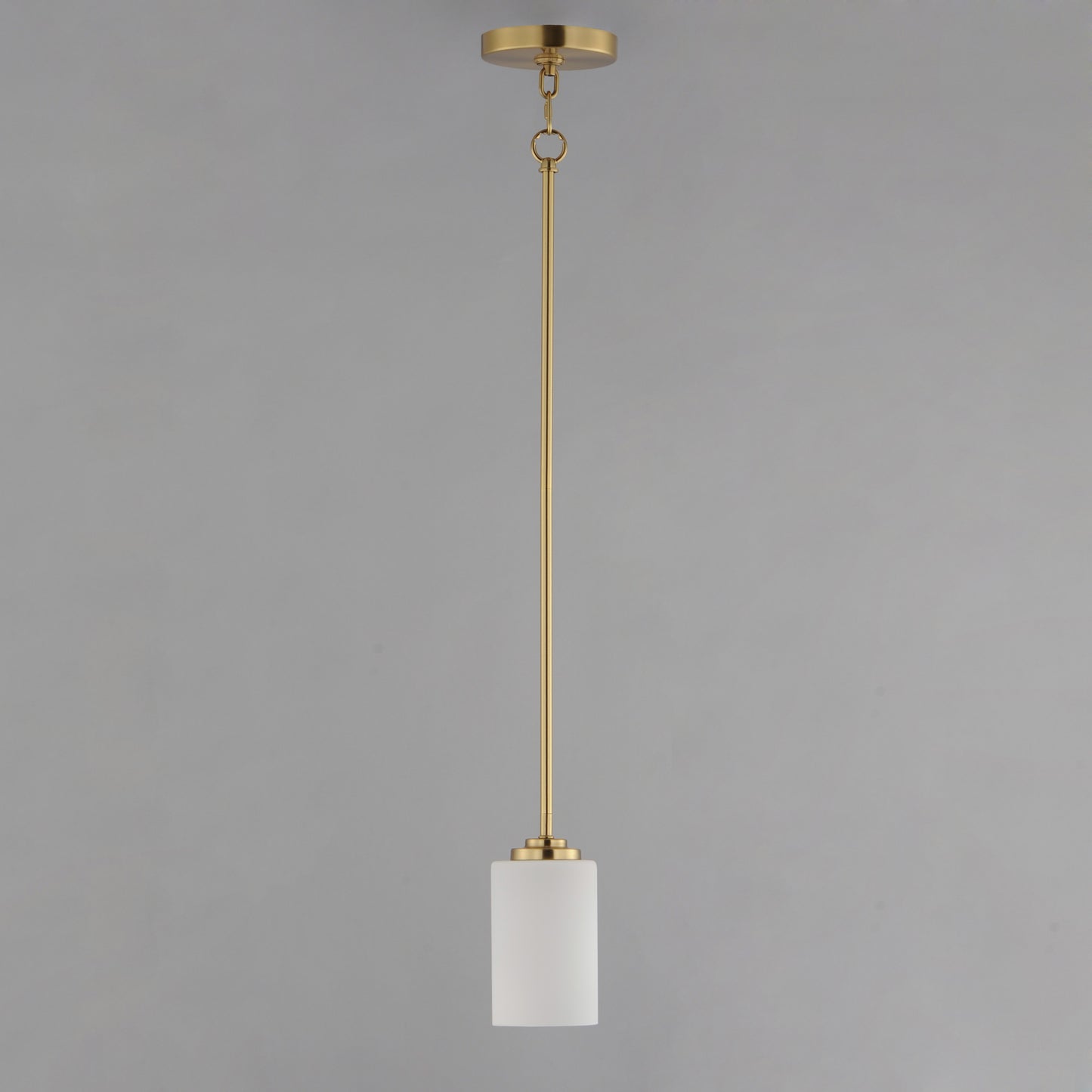 90030SWSBR - 1 Light Deven 4" Pendant - Satin Brass
