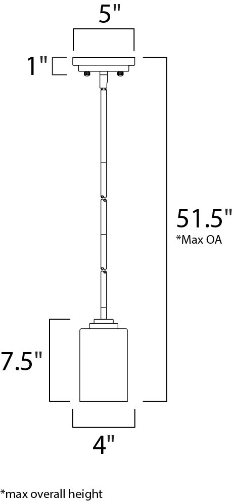 90030SWSBR - 1 Light Deven 4" Pendant - Satin Brass